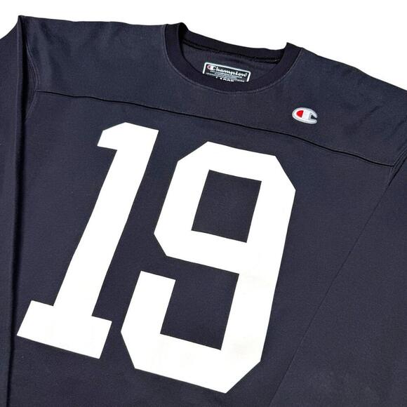 Champion Life Men’s Football Jersey #19 Size Large Long Sleeve Vintage Look Y2K - Picture 4 of 7